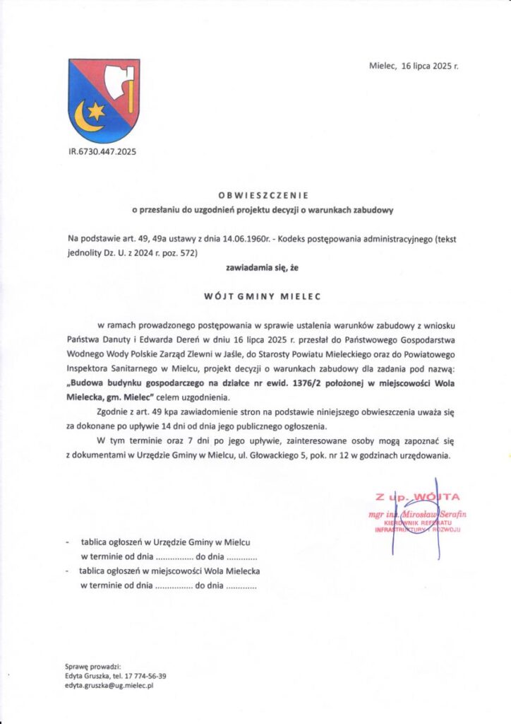 20250716 budowa budynku gospodarczego na dz 13762 850